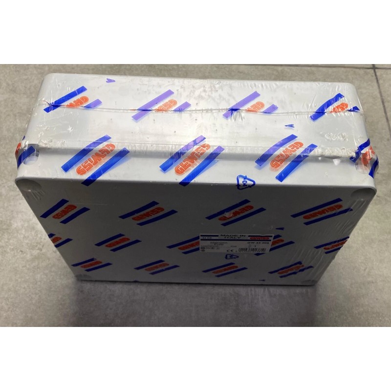 GEWISS GW44208 Junction Box With Plain Screwed LID - IP56