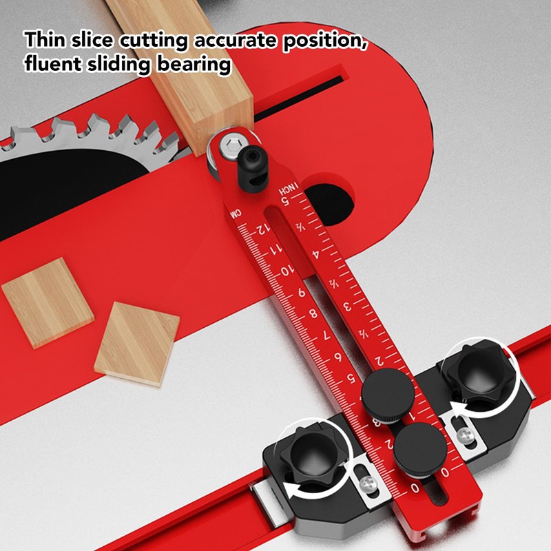 Table Saw Alignment Gauge Calibrator, 0-120mm Adjustable Digital Table Saw