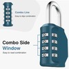 Puroma Combination Lock 2 Pack 4 Digit Waterproof Locker Locks