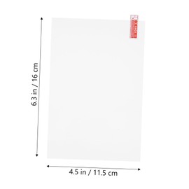 TEHAUX 2pcs Console Tempered Screen Protector for High Definition Transparent Film Precision Cut Design for Gaming Experience
