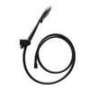 Wirquin Black Roma 5 Jet Shower Head & Hose