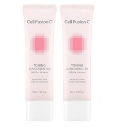 Cellfusion C Toning Sunscreen 100 SPF50+ PA++++, 50ml, 2 units / 셀퓨전씨 토닝 썬 스크린 100 SPF50+ PA++++, 50ml, 2개