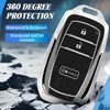 MILD EAST Key Fob Cover for Toyota with Keychain, Soft