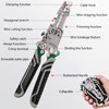 Wire Stripper, 16 in 1 Foldable Cable Stripper Multifunctional Cable