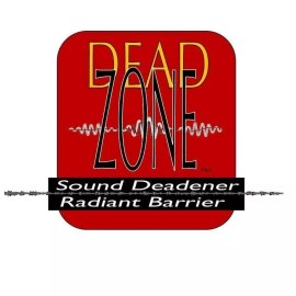 Dead Zone 10 Sheets Sound Deadening 25cmX40cm Alum Foil Wrap Butyl Rubber 50 Mil