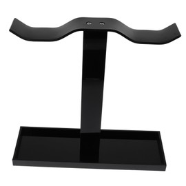 KOMBIUDA Headphone Holder Acrylic Bracket Durable Earphone Hanger for Headset Storage Easy to Install Practical Accessory for Clutter Desk Space