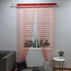 ZiDeTang Acrylic Beaded Door Curtain Décor Tassel Room Divider Curtain