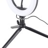 UN‑206 3‑Color 20cm Ring Light LED Tripod Stand Arc Fill