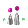 95 951 Leaf Piping Tips,French Leaf Ruffle Decorating Pastry Tip