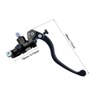 Motorcycle Brake Pump Radial Hydraulic Universal Grey Adelin Braking Grey