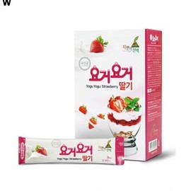 딸기맛요구르트분말 타먹는가루요거트 엔초이스 요거요거 딸기분말 스틱형 300g 요거요거분말스틱 Strawberry Flavor Yogurt Powder Drinkable Yogurt Enchoice Yogoyogo Strawberry Powder Stick 300g Yogoyogo Powder Stick