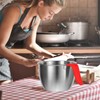 TOPBATHY Stainless Steel Mixing Bowls with Handle Mixing Batter Bowl