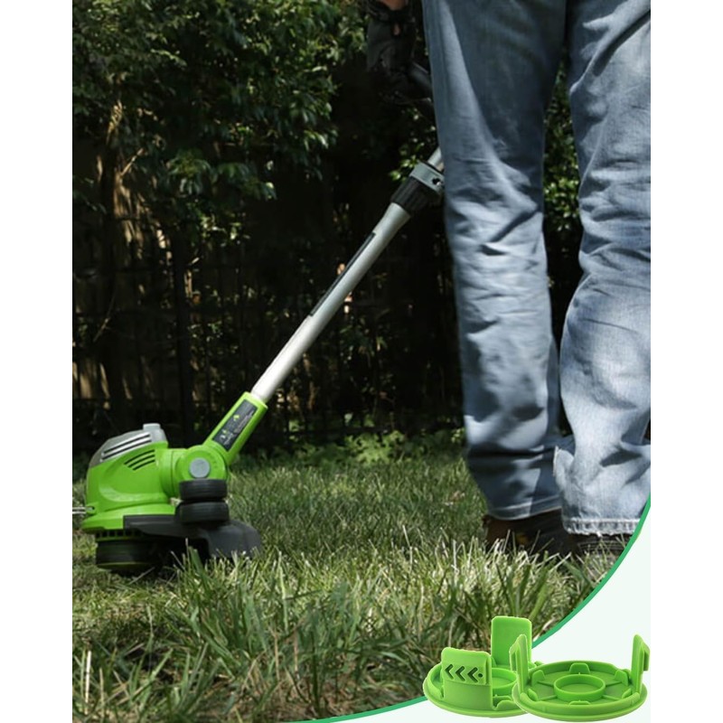 Eyoloty 3 Pack G24LT Spool Cover Compatible with Greenworks 24V