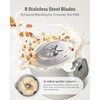KIDISLE 6 in 1 Automatic Nut Milk Maker Blender, 20oz