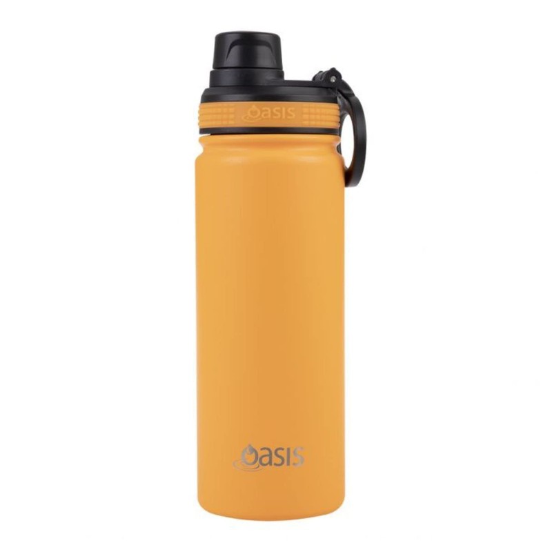 Oasis Stainless Steel Double Wall Insulated Sports Bottle with Screw
