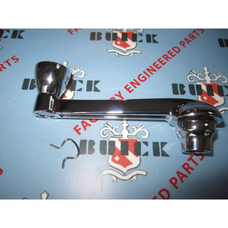 CARS 1939-1958 Buick Window Crank Handle with Chrome Knob. Winder.