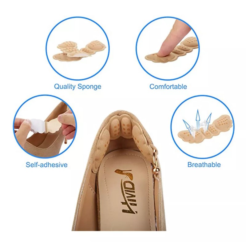 generic 2×taloneras Protector Creative Abreast Para Zapatos Holgados