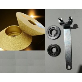 Roxx Tools 3/8" Bevel-bullnose Diamond E10 Router Bit Granite Marble Glass Ceramic Concrete