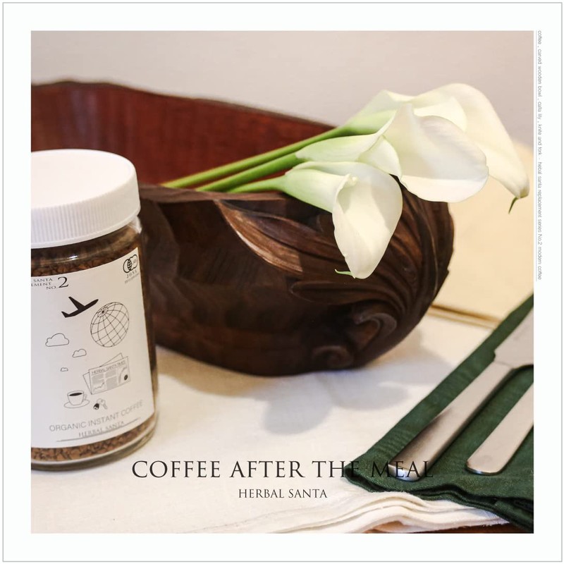HERBAL SANTA オーガニック コーヒー インスタントコーヒー 置き換えシリーズ ハーバルサンタ