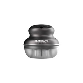 BEARDSYYC Beard Oil Applicator and Brush, Black, Beard Oil Dispenser/Releaser for all Beard Type, 1.0 Count