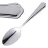 Olympia Dubarry Cutlery Dessert Spoons Set (Pack of 12), Silver,