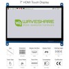 Waveshare 7 inch Display for Raspberry Pi 4 Capacitive Touchscreen