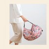 Foldable Portable Accordion Hand Cart with Auxiliary Eco-Bag Folding Black/ONE