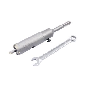 Concrete drill bit 30mm with SDS bit and 110mm adapter, carbide hollow hole cutter for brick, concrete, cement stone walls