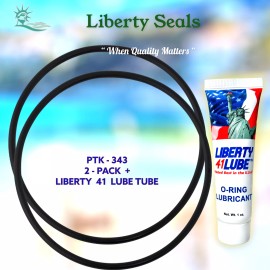 Liberty O-ring 2-Pack Body O-Ring Compatible with Pentair 87300400 + LUBE TUBE