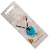 Turquoise Howlite Heart Necklace 'Protection'