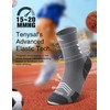 TENYSAF Compression Sport Running Socks: Athletic Socks for Men Women