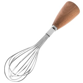 Jicyor Whisk, Vertical Whisk, Stainless Steel Whisk with Sturdy and Comfortable Handle, Mini Whisk, Small for Mixing, Beating, Foaming and Stirring