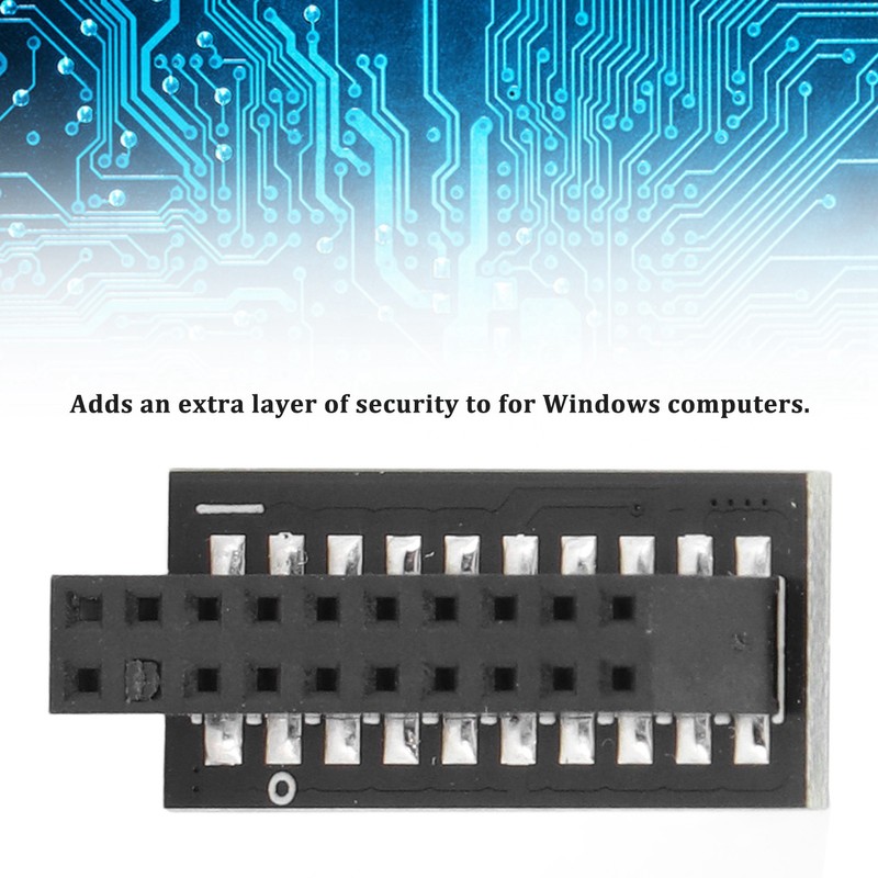 TPM 2.0 Module LPC Interface 20Pin Remote Card Encryption Security