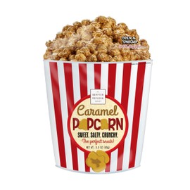 Caramel Popcorn Resealable Shape Bag, 3 Ounce, Fresh Gourmet Popcorn