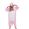 SimZoo Adult Animal Onesie Pajamas, Men and Women's Unicorn Costume