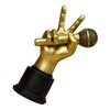Ciieeo Desktop Ornaments Decorative Knick Knacks Desk Topper Sculpture Hand