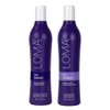 Loma Hair Care Champú violeta violeta acondicionador 12 oz Duo,