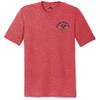 Koloa Surf Company Men's Cocky Surfer Logo Tri-Blend Comfort T-Shirts-2XL-RedFrost/c
