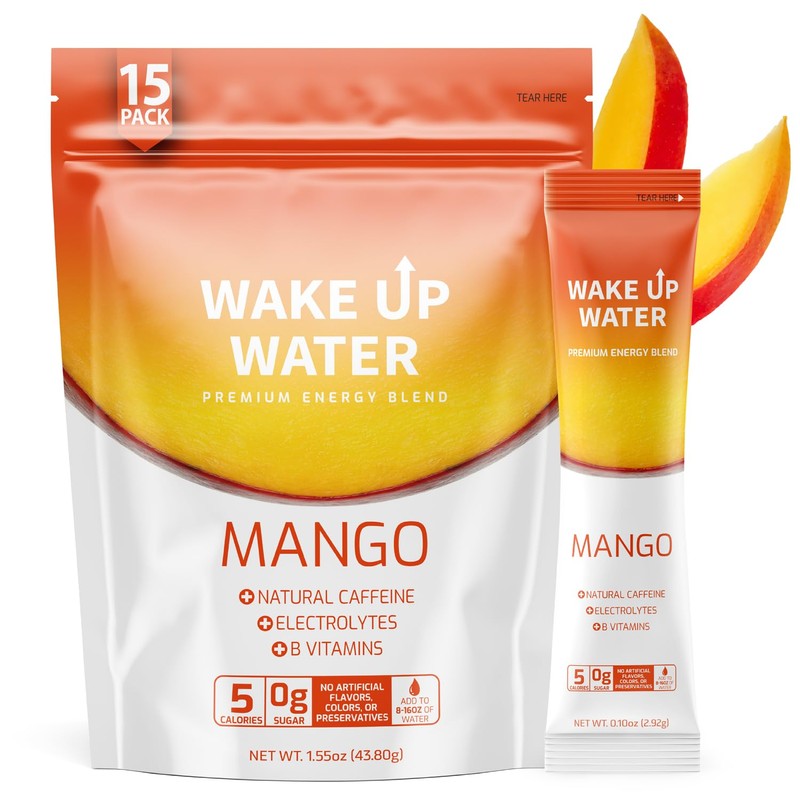 Wake Up Water - Energy + Hydration Sugar Free 15
