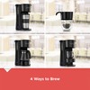 BLACK+DECKER CM0755BZ 4-in-1 5-Cup* Station Coffeemaker, Black, 5 Cup