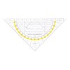 Aristo AR1553 Protractor Triangle with Grip Set of 10