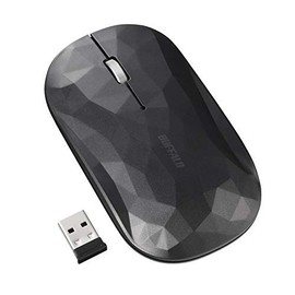 BSMBW330GBK (Geometry/Black) USB BlueLED Optical Mouse 3 Buttons