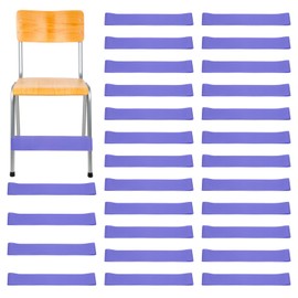 PATIKIL Fidget Bands for Classroom Chairs, 24 Pcs, Chair Bands Relieve Anxiety for Classroom Seats and Desks, Blue