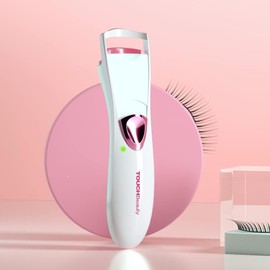 Heated Eyelash Curler, TOUCHBeauty Electric Eyelash Curler, Portable Lash Curler, Curved Eyelashes, Painless Beauty Make Up Tool, AG-2016AEU