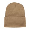 New Hattan Knit Cap, Men's, Women's, Solid Color, Hat, Beanie,