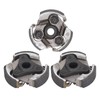 3pcs Clutch Pad Assembly Aluminium Clutch Replacement Pad for Quad