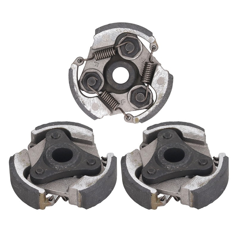 3pcs Clutch Pad Assembly Aluminium Clutch Replacement Pad for Quad
