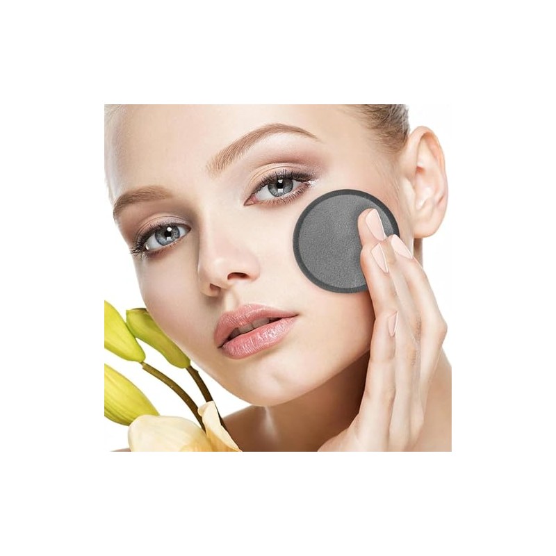 16 Pieces Reusable Makeup Remover Pads, Effective Facial Cleansing