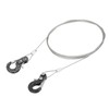 2pcs RC Metal Trailer Hook Aluminum Alloy Steel Rope Lightweight