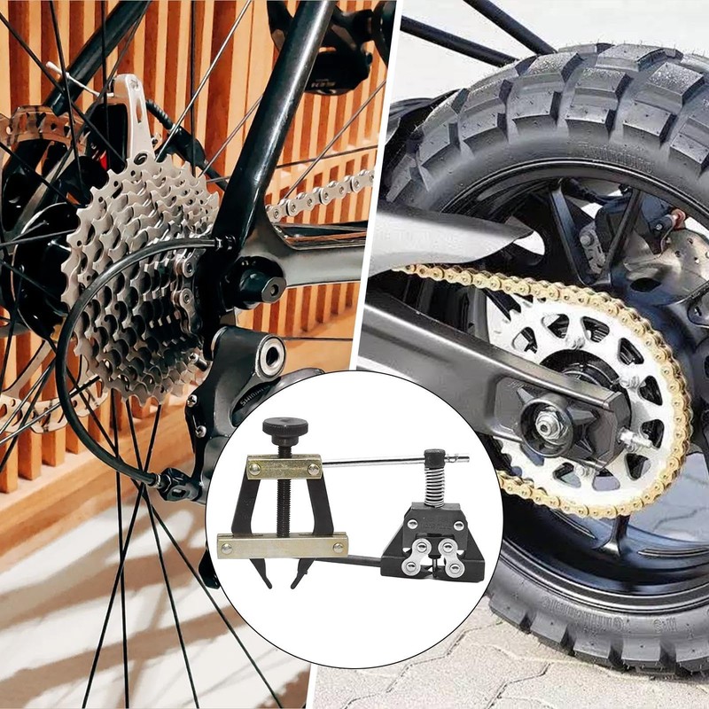 Roller Chain Breaker Tool - Roller Chain Breaker Holder Puller,Chains